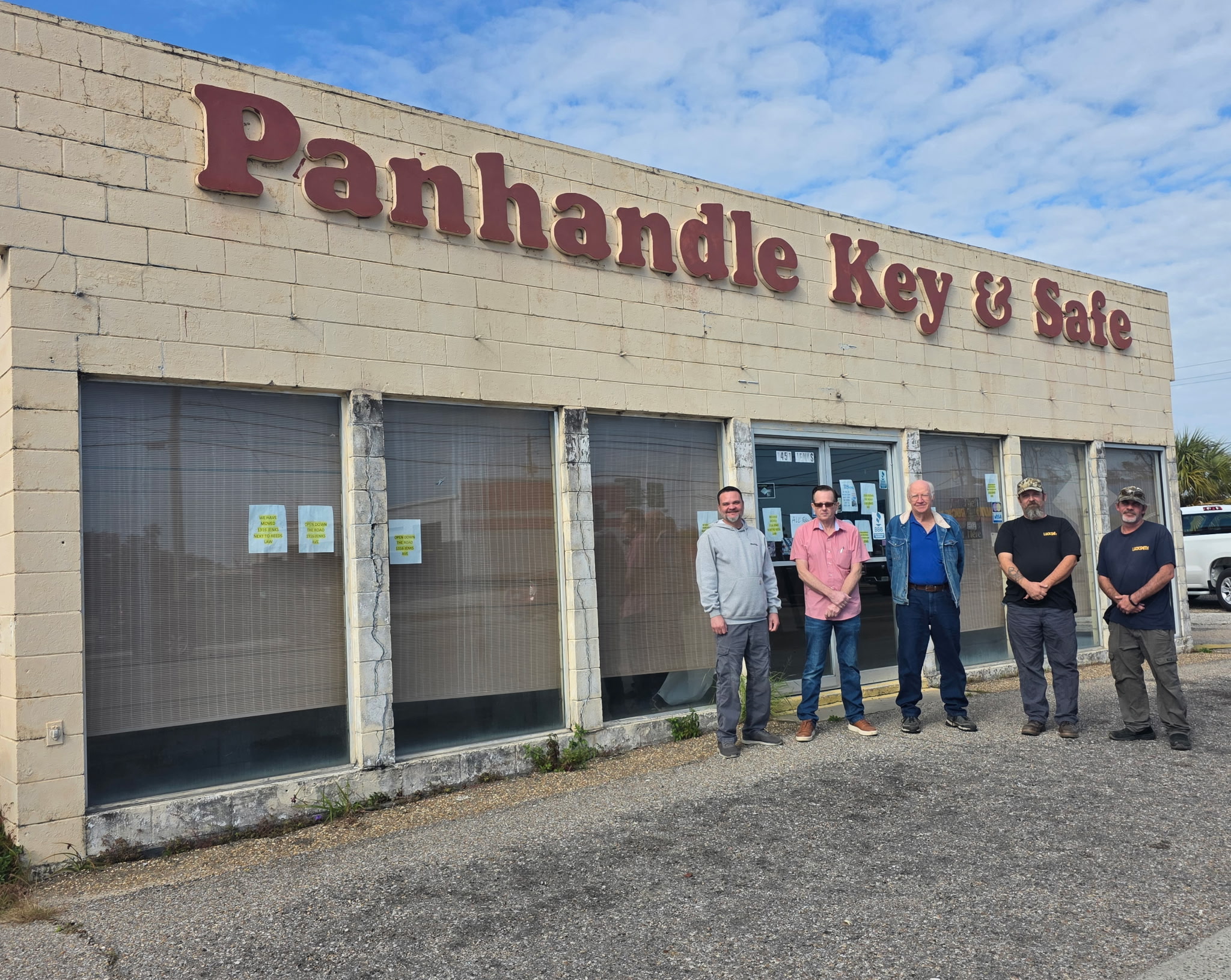 Early days of Panhandle Key